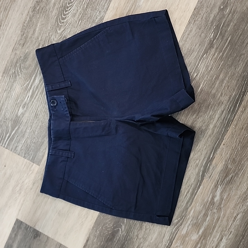 Vineyard Vine navy cotton shorts sz 0 5.5 in inseam
